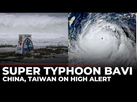 Super Typhoon Bavi LIVE: China, Taiwan Brace for Monster Storm With 200 km/h Winds | Asia News