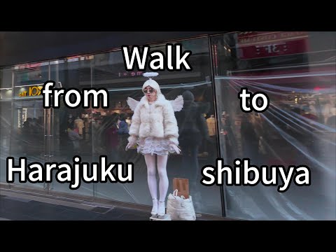 Harajuku to Shibuya Walking Tour | 原宿 | 涩谷 | 渋谷 | Tokyo Japan | 2024-05 | 4K