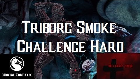 Mortal Kombat X iOS - Triborg Smoke Challenge Hard Difficulty