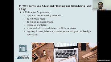 Why do we use Advanced Planning and Scheduling (APS)