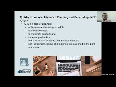 Why do we use Advanced Planning and Scheduling (APS)