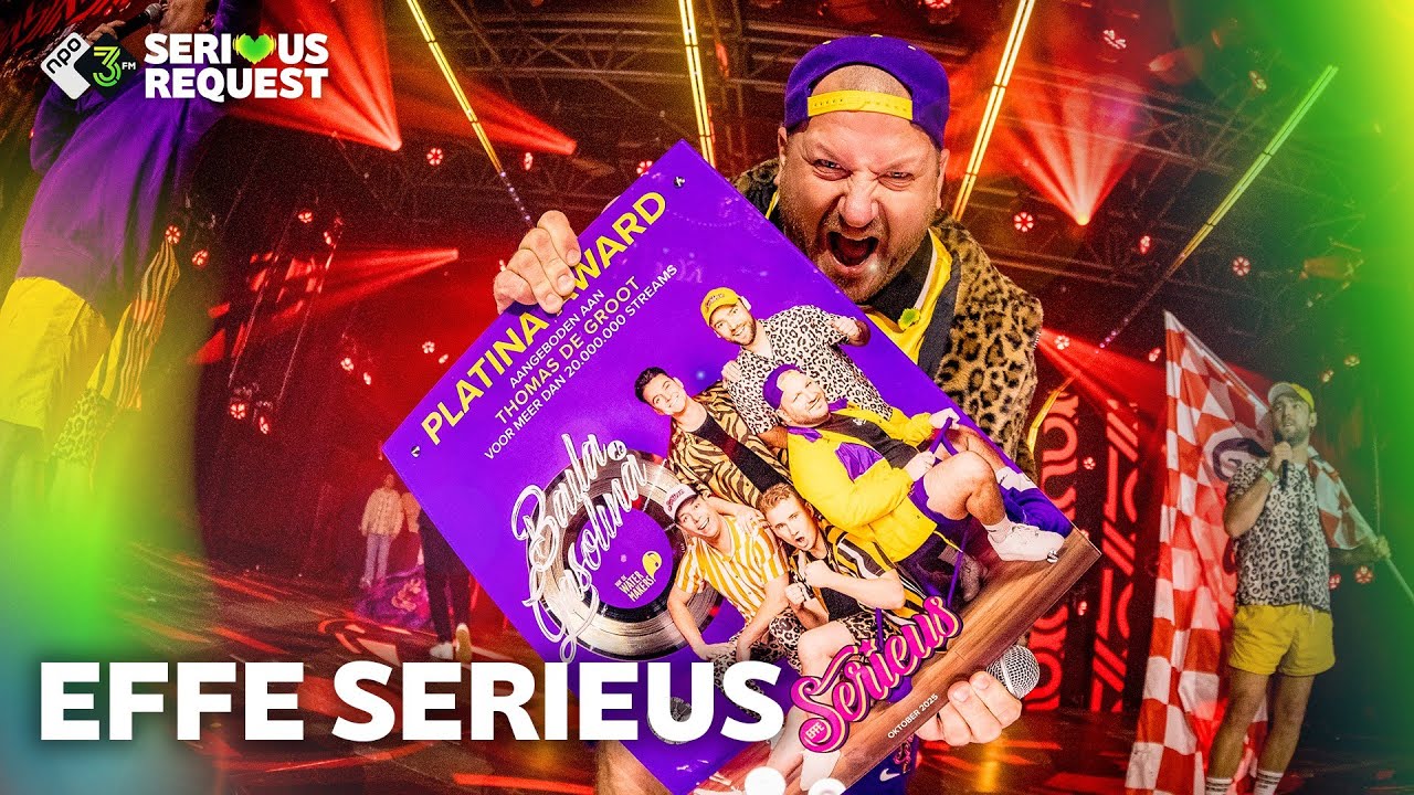 Effe Serieus  live met ‘Baila de Gasolina’ | 3FM Serious Request 2025
