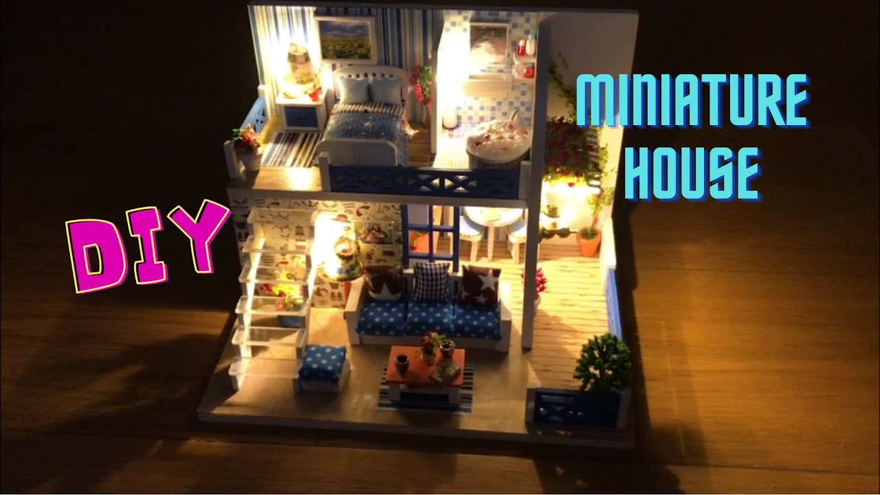 DIY Miniature Dollhouse Kit: Helen The Other Shore (Final Assembly)🏠