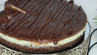 chocolate layer cak كيك الطبقات بالشكلاط