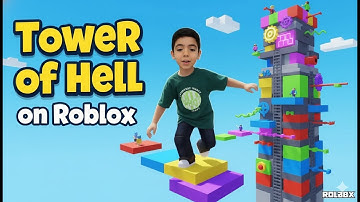 Teaching Tower of Hell… But I Fall 1000 Times 😂