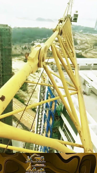 Tower Crane Job | Working at High #shorts #tiktok #towercrane