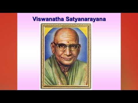 # Viswanatha Satyanarayana సమగ్ర మానవ చైతన్య నిర్మాణ శిల్పి / ఈ శతాబ్దపు మహా రచయిత.. శ్రీ విశ్వనాధ.