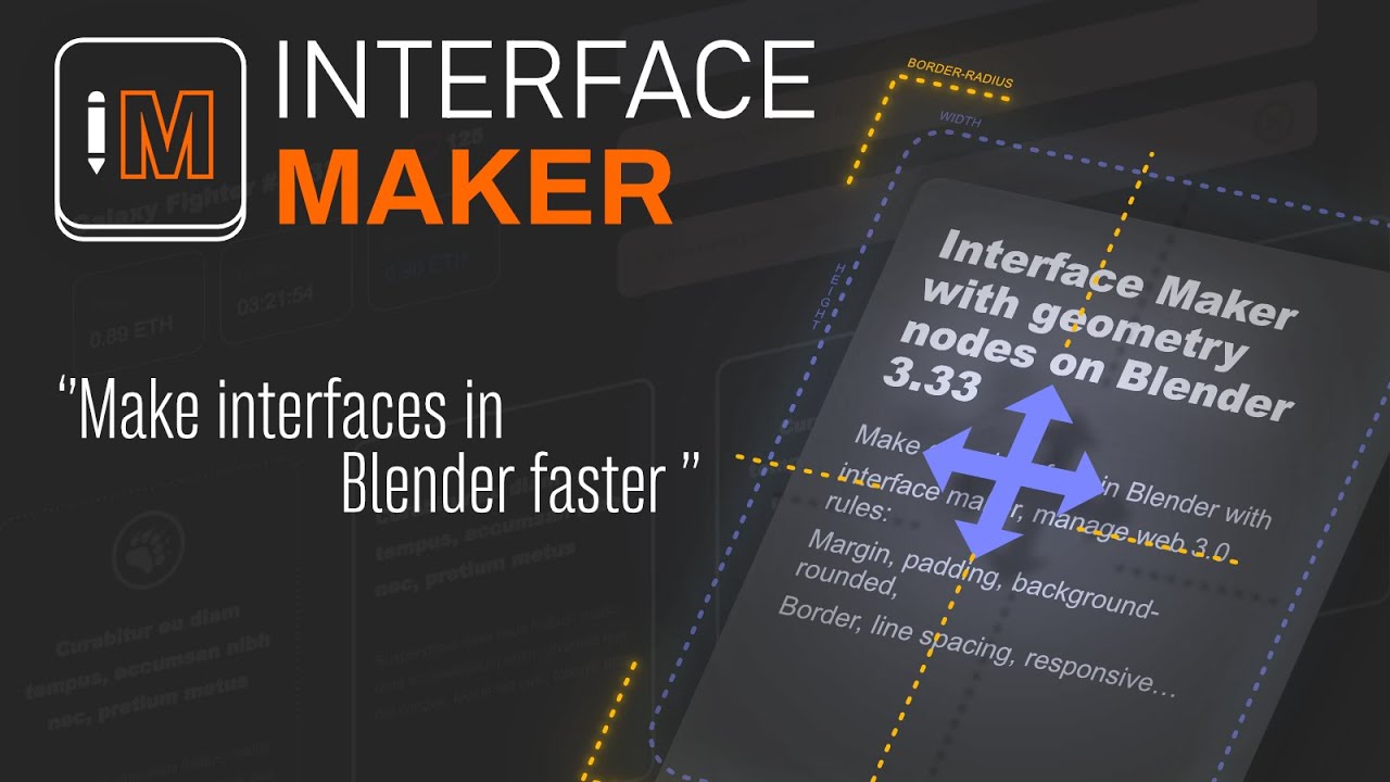 Blender - Interface Maker #use 1 - YouTube