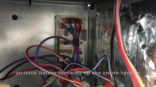 Checking The Fuse On An Indoor Air Handler Youtube