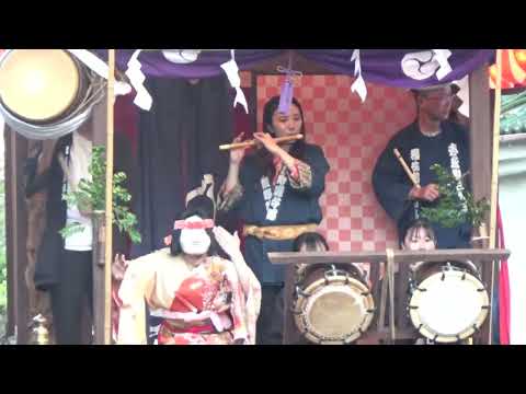 福生八雲神社例祭礼志茂囃子連(本宮)   2023
