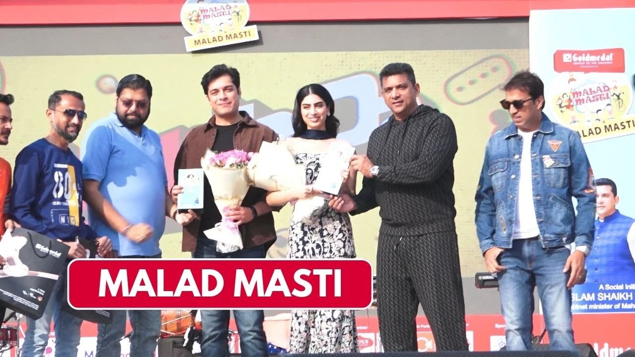 Junaid Khan, Khushi Kapoor & Other Celebs Grace At The Malad Masti Event Organised By Mla Aslam Shai
