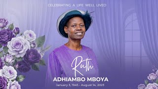 In Loving Memory of Ruth Adhiambo Mboya