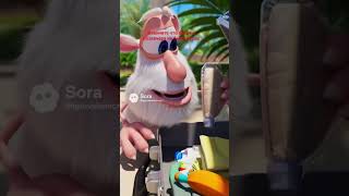 Буба попала на остров необитаемый #мультик #sora2 #sora #мем #쩐다 #буба