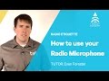 2.1 How to use Radio your Microphone | Best Practice for Radio Users | Tait Radio Academy