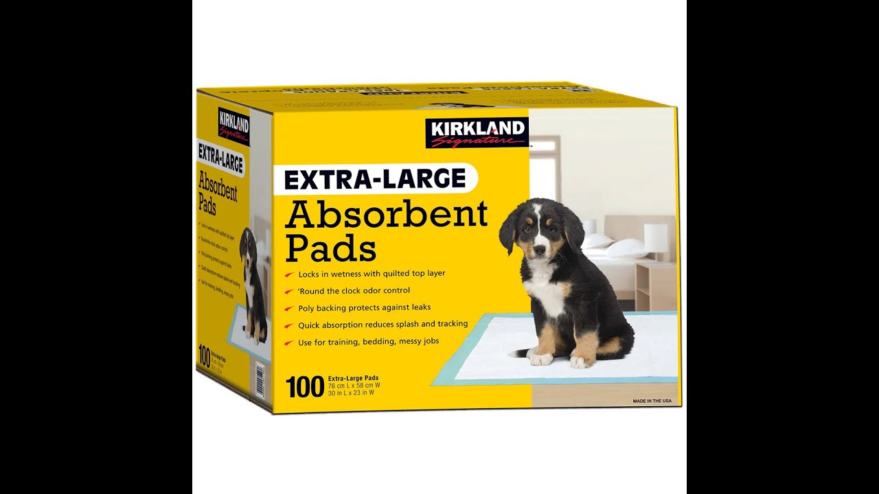 Kirkland Signature Xl Tapetes Absorbentes 100 Unidades