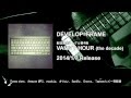 DEVELOP=FRAME 『VANITY HOUR (the decade)』1/7発売 スポット