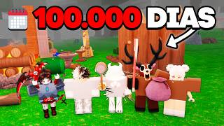 Jugué con el MEJOR EQUIPO de 99 Noches en el Bosque (+100,000 días)