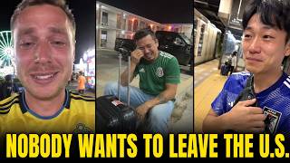 “Thank You, America” — World Cup Fans Say an Emotional Goodbye