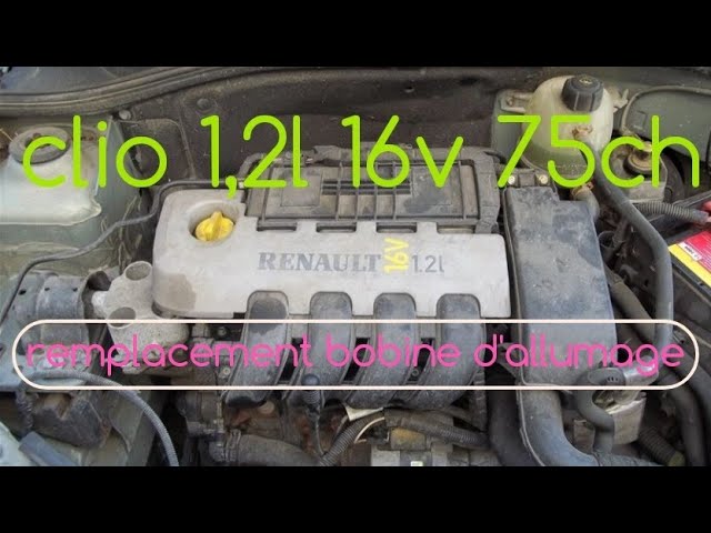 Remplacer bougie d'allumage - Renault Clio 2 essence 