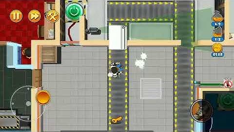 Seagull Bay 11 - Robbery Bob 2 - Complete level without using any tool - 3 Stars