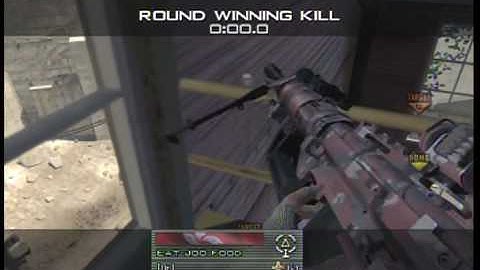.: MW2 No-Scope Round Winning Kill :.