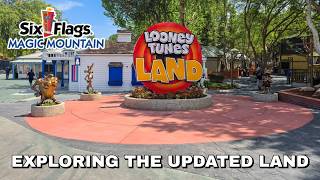Looney Tunes Land Grand Opening | DC Heroes & Villains | Six Flags Magic Mountain Vlog #66 | 6/6/26