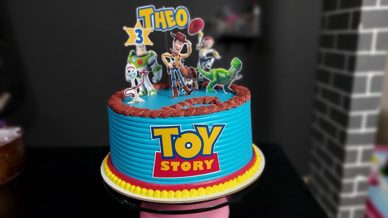Bolo Toy Story (passo a passo) YouTube