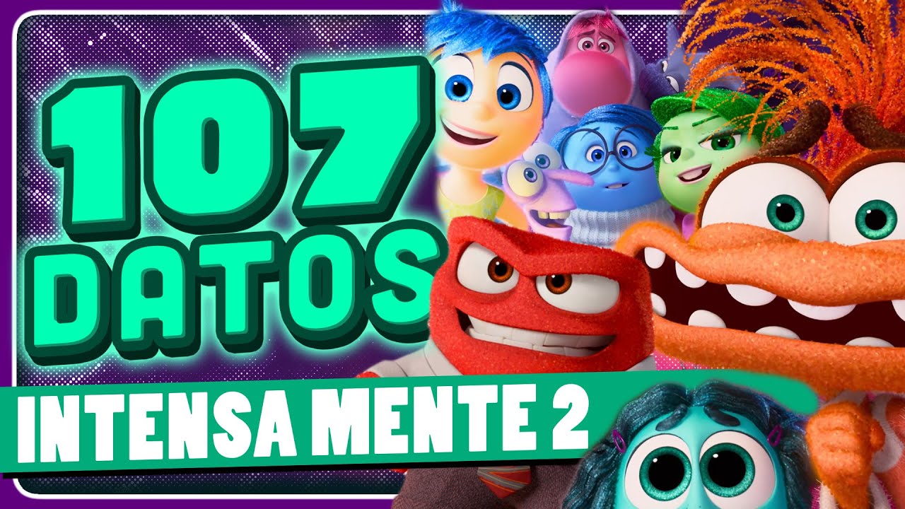 107 DATOS CURIOSOS de INTENSAMENTE 2 | Pixel Atómico