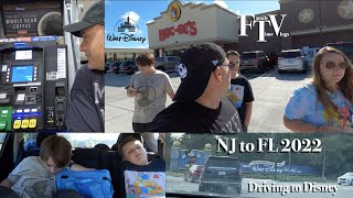 Driving From NJ to Walt Disney World NJ to FL Road Trip Vlog None Stop 18 Hour Annual Disney Drive