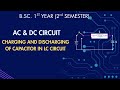 LC Circuit Explained | Capacitor Charging & Discharging with Graphs @ScienceVedas #bsc2ndsemester