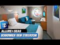 Allure of the Seas | Boardwalk View Stateroom Tour &amp; Review 4K | Royal Caribbean Cruise