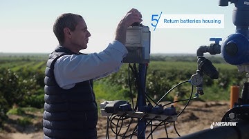 SandStorm™ filter - Replacing batteries | Netafim