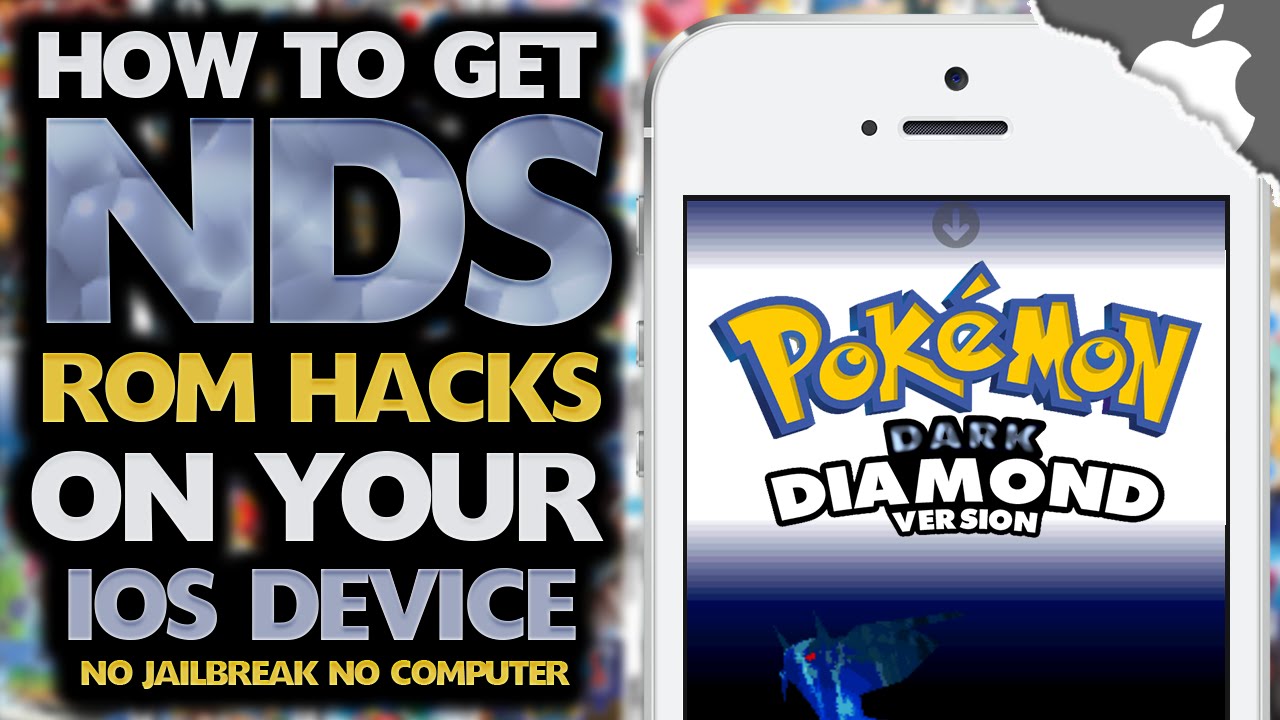 nds4ios: How To Get Pokemon ROM Hacks! (NO COMPUTER) (NO JAILBREAK) 