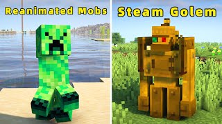 25 Amazing Minecraft Resource Packs! (Reanimated Mobs and Steam Golem)