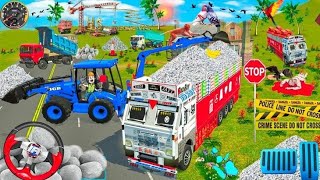 Indian Truck Game Tamil || Heavy Cargo Truck Driving in Mountains|| new game viral video 2026||