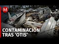 Seis meses después de Otis, restos de embarcaciones siguen contaminando playas de Acapulco