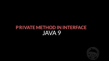 Private Methods in Interface in Java 9