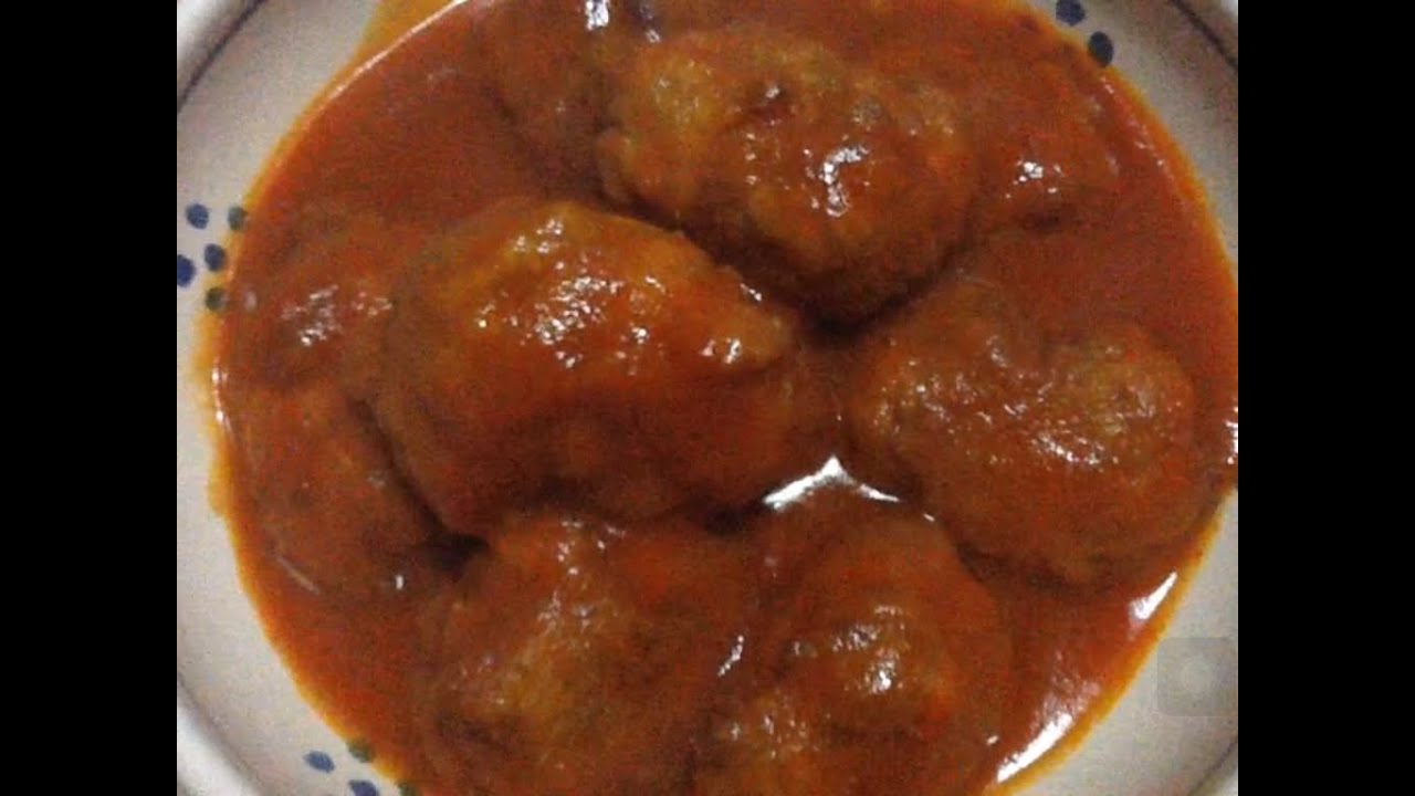 Polpette di melanzane al sugo, Monopoli (Puglia) Italia ...