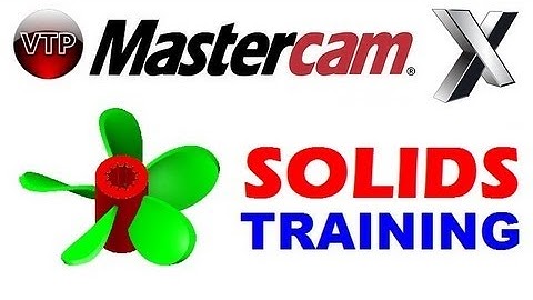 Best Mastercam x1-x7 SOLIDS video tutorial training on web
