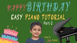 Happy Birthday Piano Tutorial for Beginners - Part 2: Left Hand & Playing Together (2024)