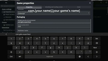 How to export your game in GDevelop