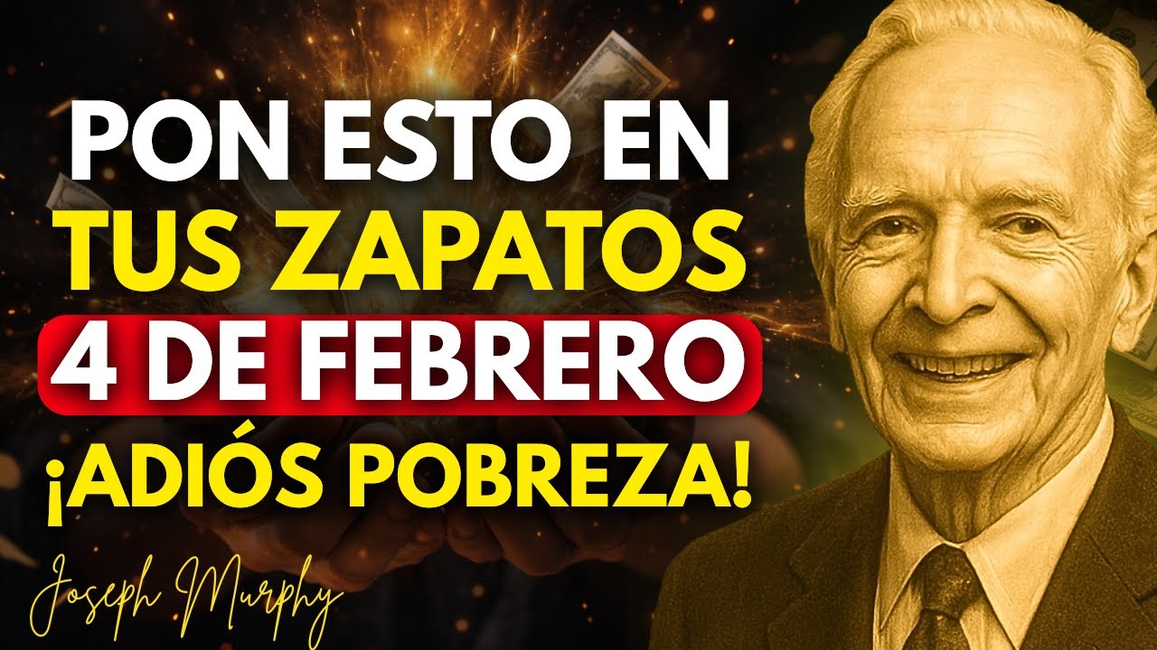 Si Pones Esto en tus Zapatos el 4 DE FEBRERO Tus Problemas Financieros Terminarán | Joseph Murphy