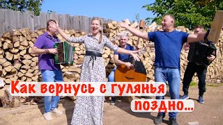 Любимая народная песня на ВЕЧЕРКЕ! Поет Александра Тушина! Ансамбль ВЕЧЕРКА!