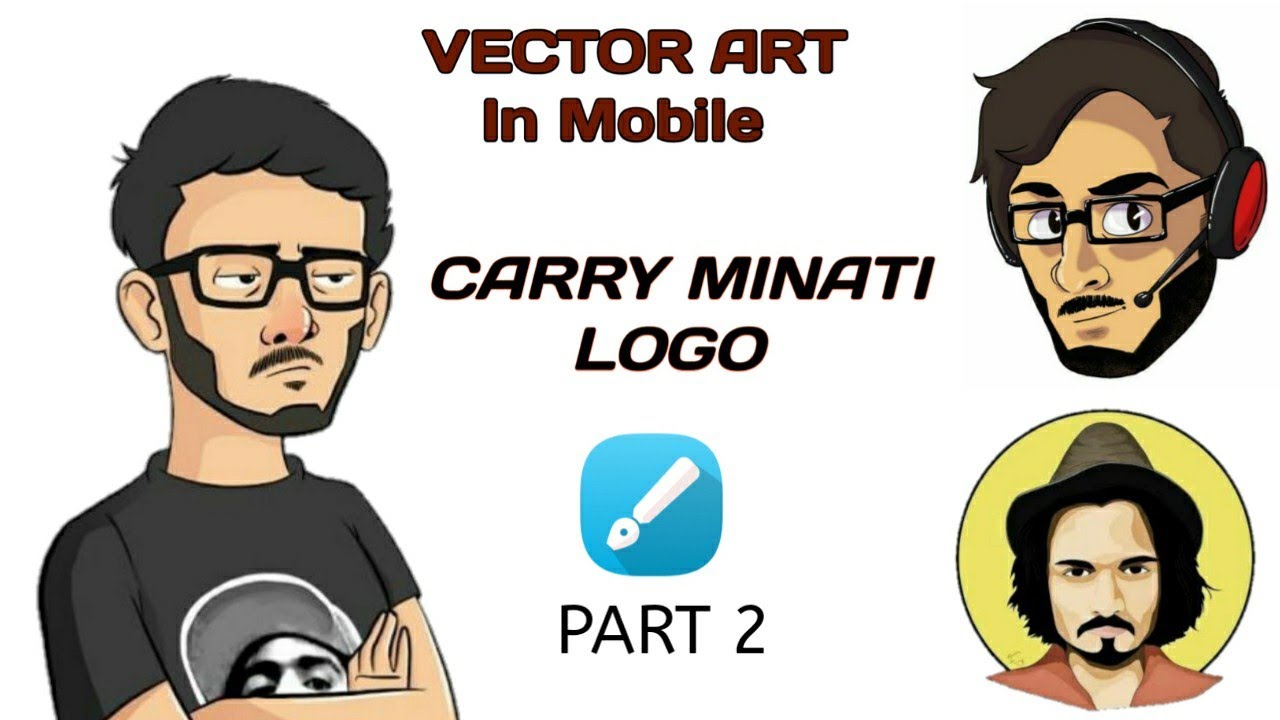 How to make logo like Carryminati on Android | BB ki vines