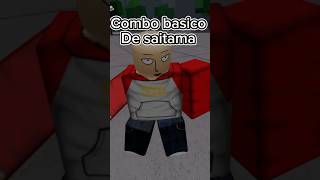 Combo De Saitama En Los: Campos De Batalla Más Fuertes. Resimi