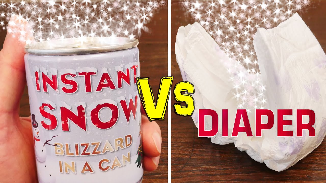 How to Make Instant Snow at Home