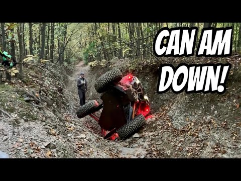 WELLSVILLE OHIO 13 Stones and Upper Twister Trail | Can Am X3 Flops