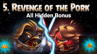 Angry Birds Star Wars 2 - Revenge Of The Porkboth Sides All Hidden Bonus Locations