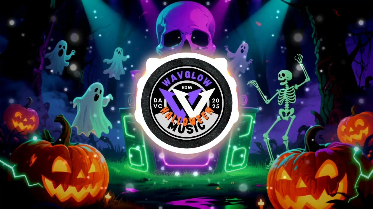 👻 HAUNTED LIGHTS | Halloween EDM Anthem 2025 | Wavglow Music 🎃