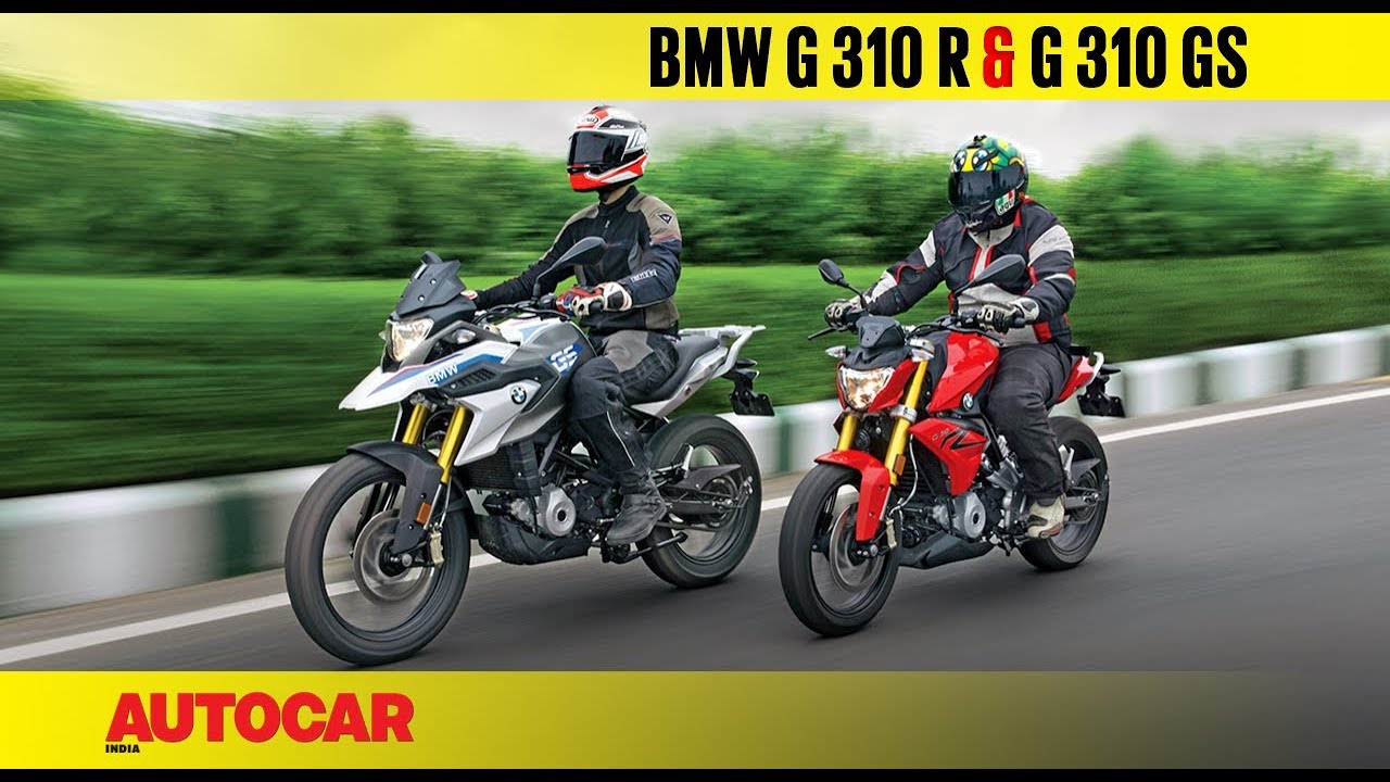 Bmw G 310 R And G 310 Gs First Ride Review Autocar India Youtube